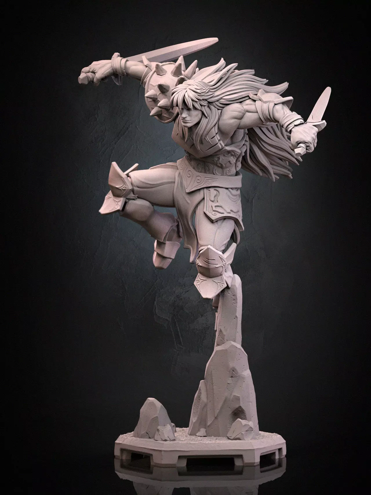 Braford Unmounted 3D print model_12