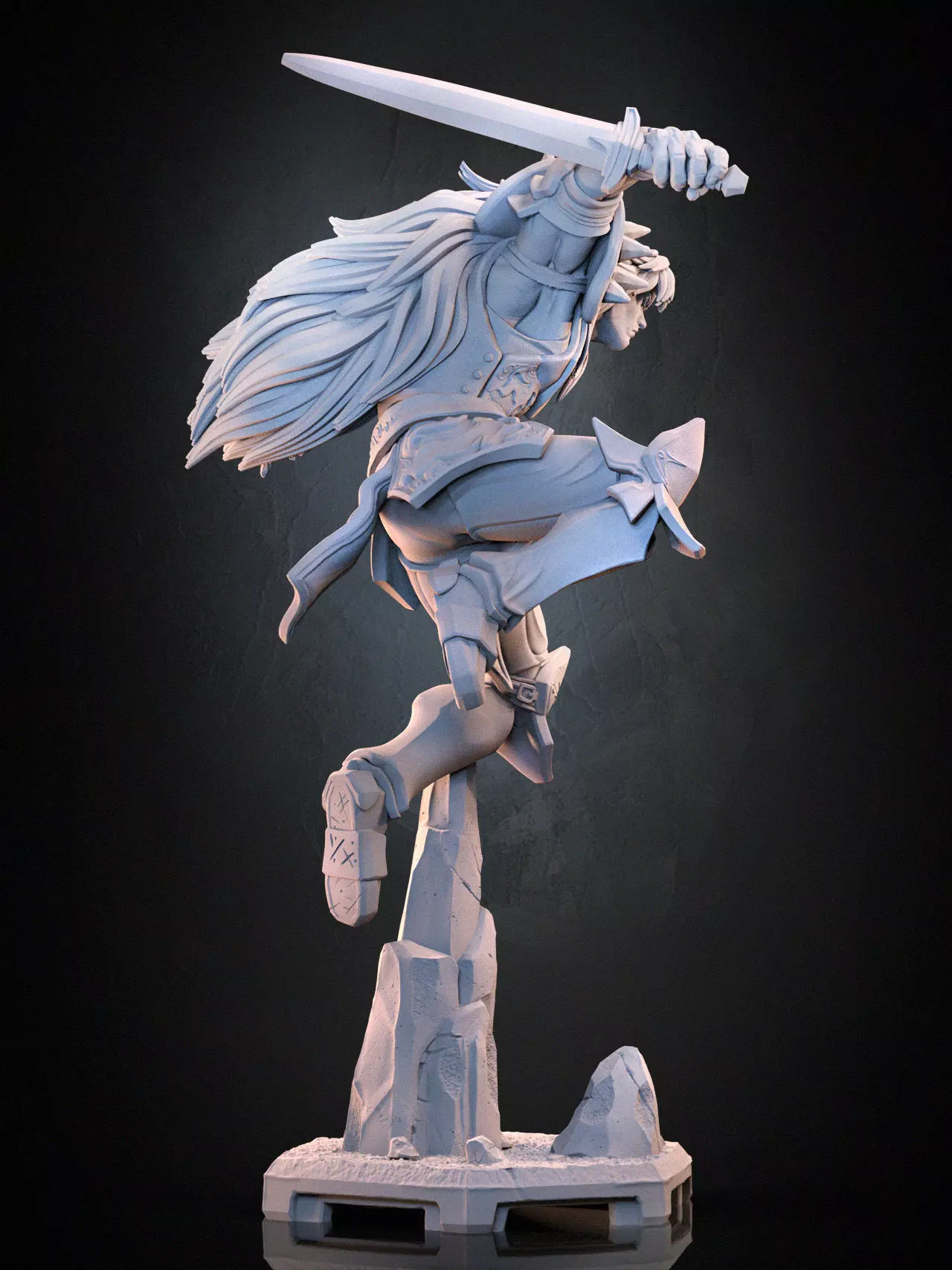 Braford Unmounted 3D print model_14