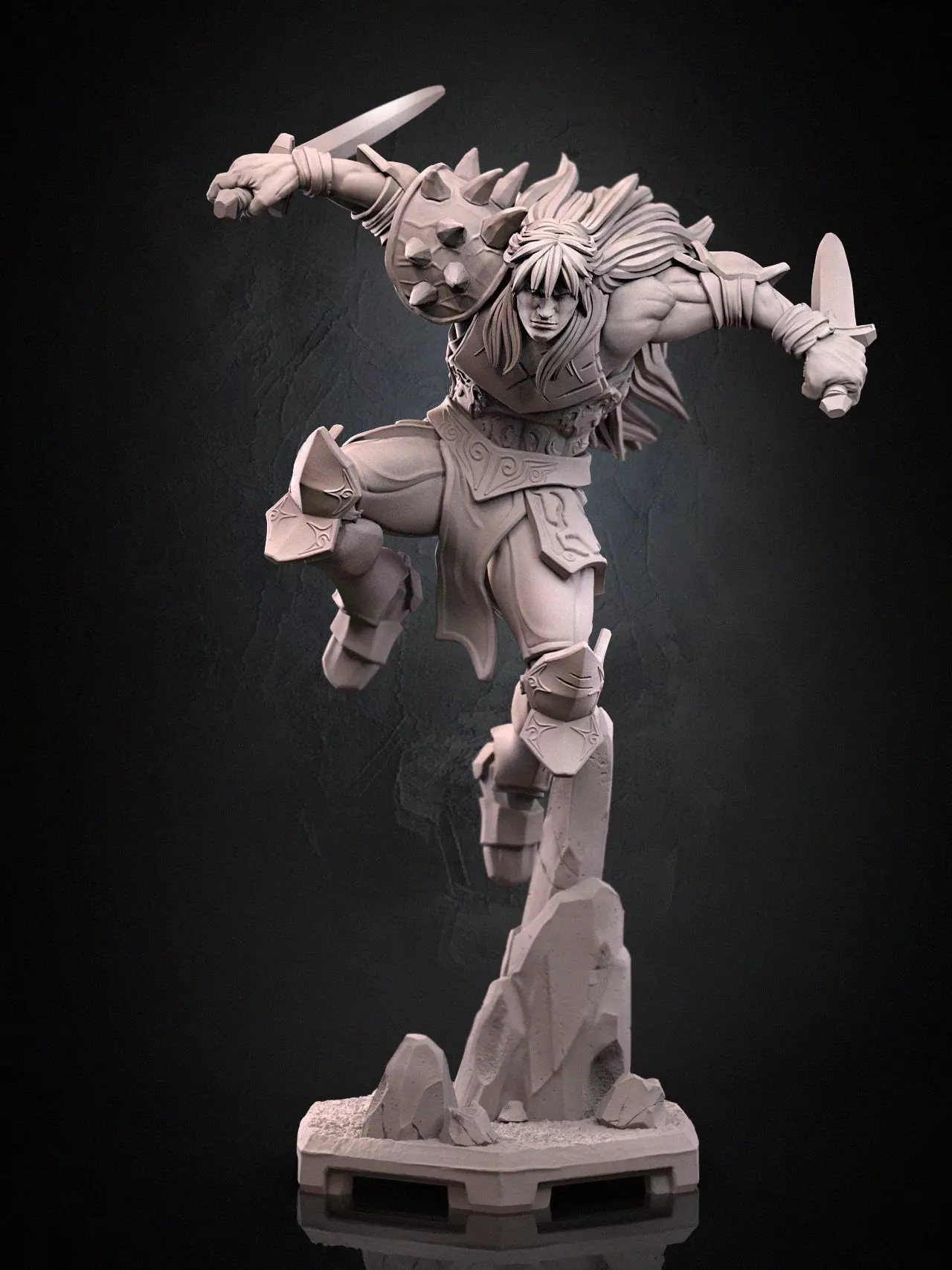 Braford Unmounted 3D print model_11