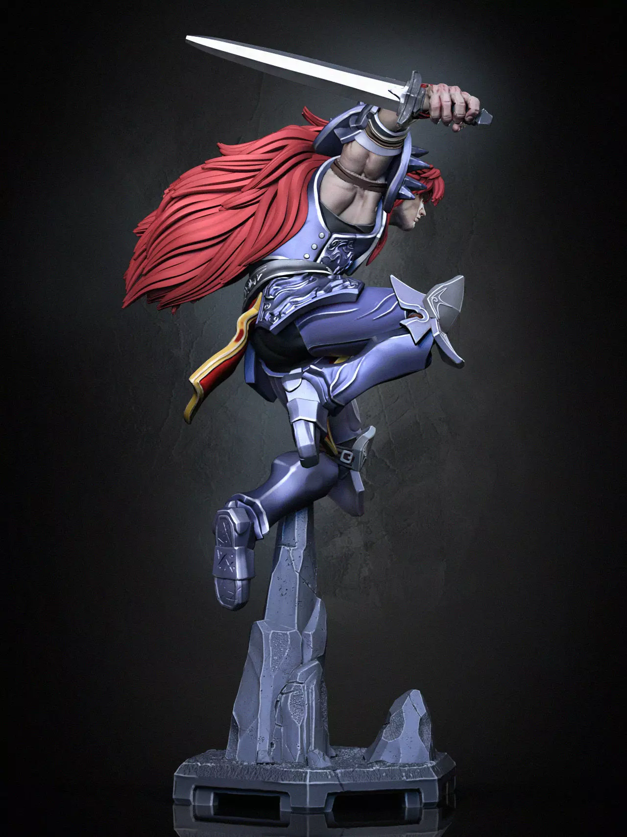 Braford Unmounted 3D print model_7