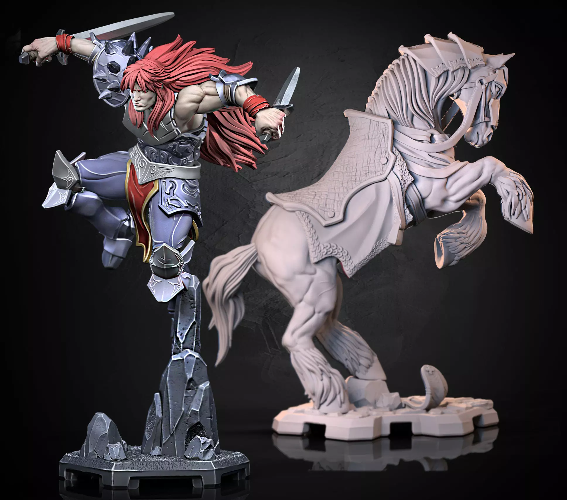 Braford Unmounted 3D print model_0