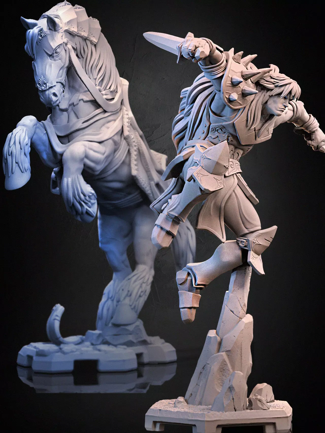 Braford Unmounted 3D print model_25