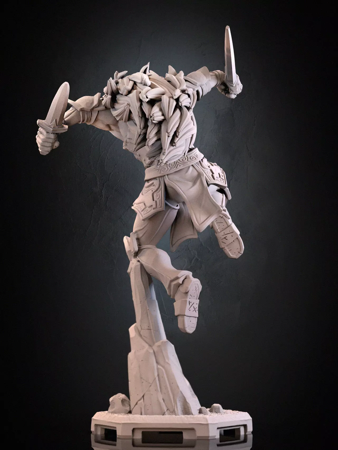 Braford Unmounted 3D print model_13