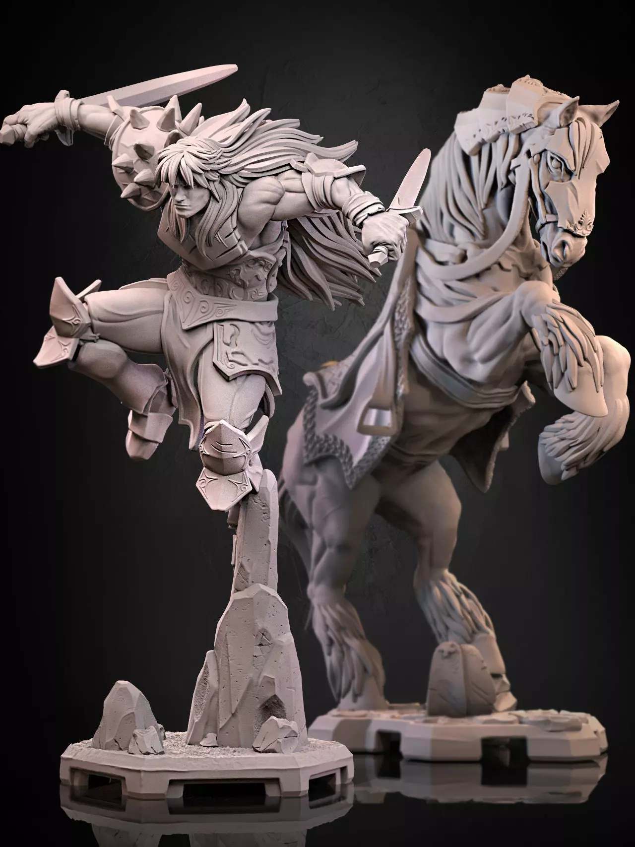 Braford Unmounted 3D print model_24