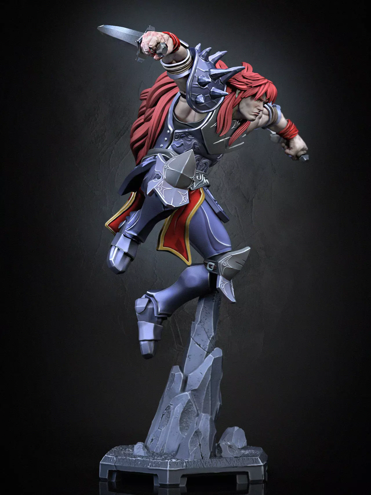 Braford Unmounted 3D print model_8