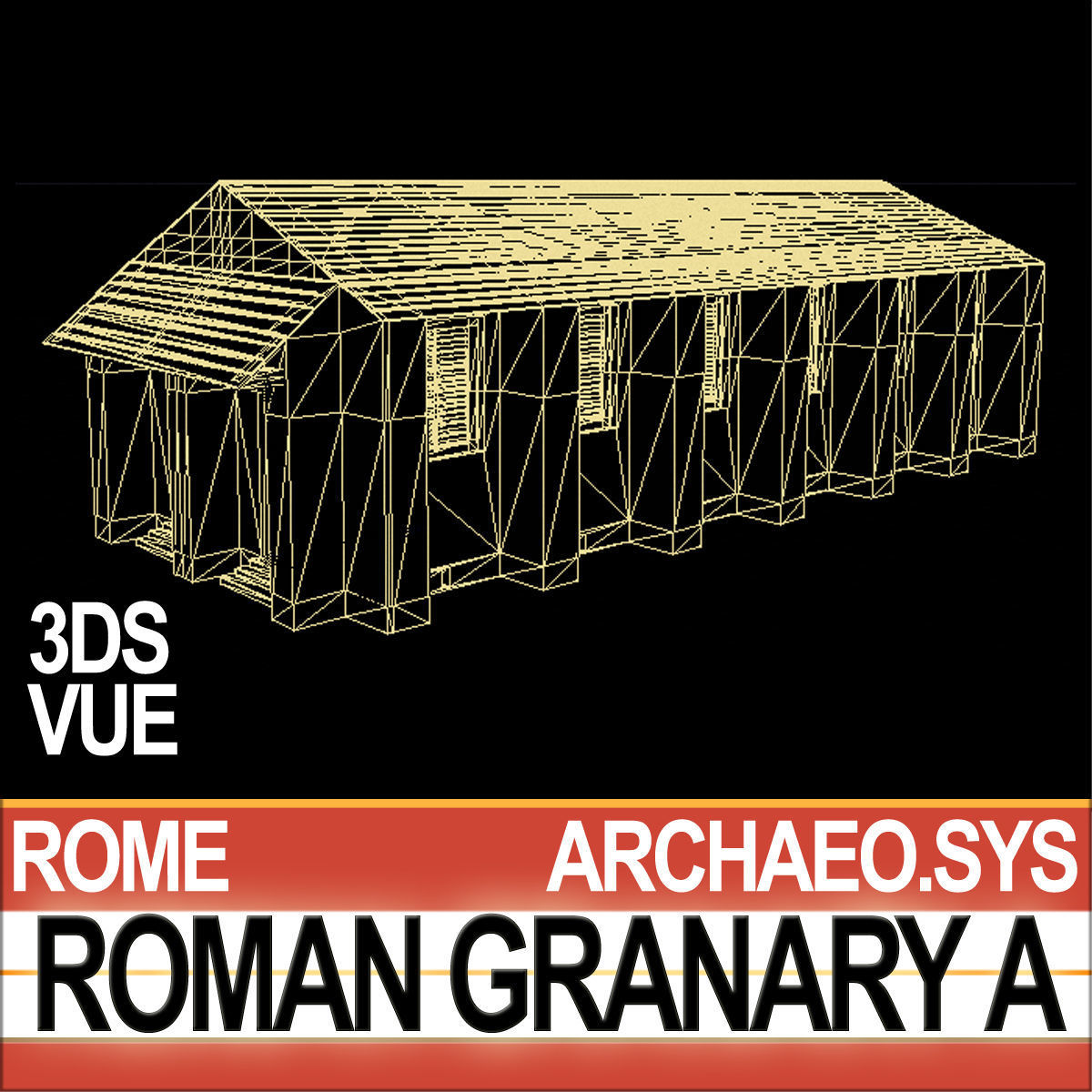 Roman Granary A 3D model_6