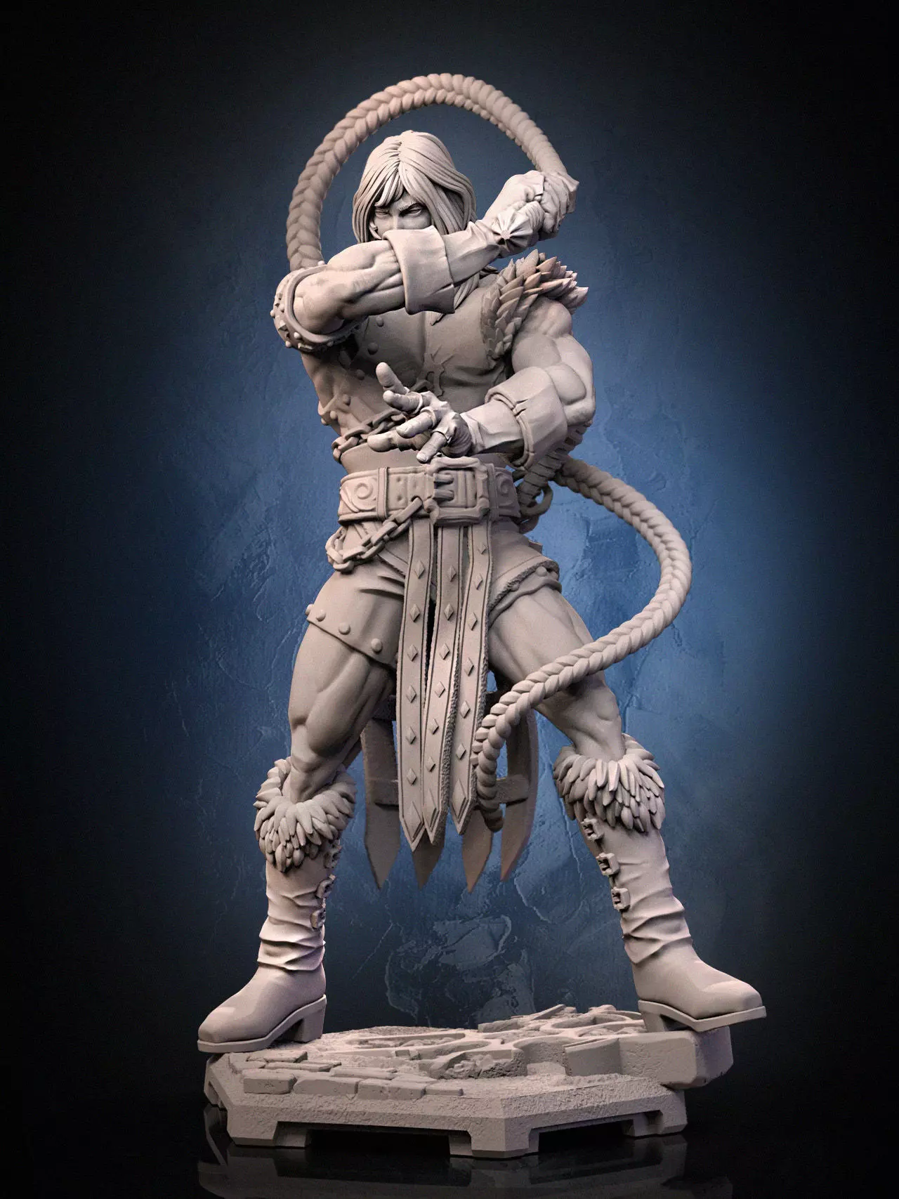 Simon Belmont Chronicles 3D print model_7