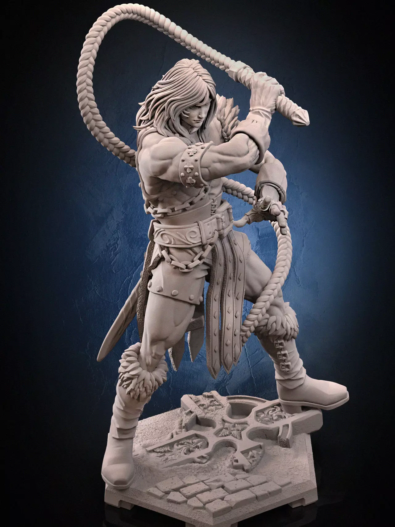 Simon Belmont Chronicles 3D print model_17