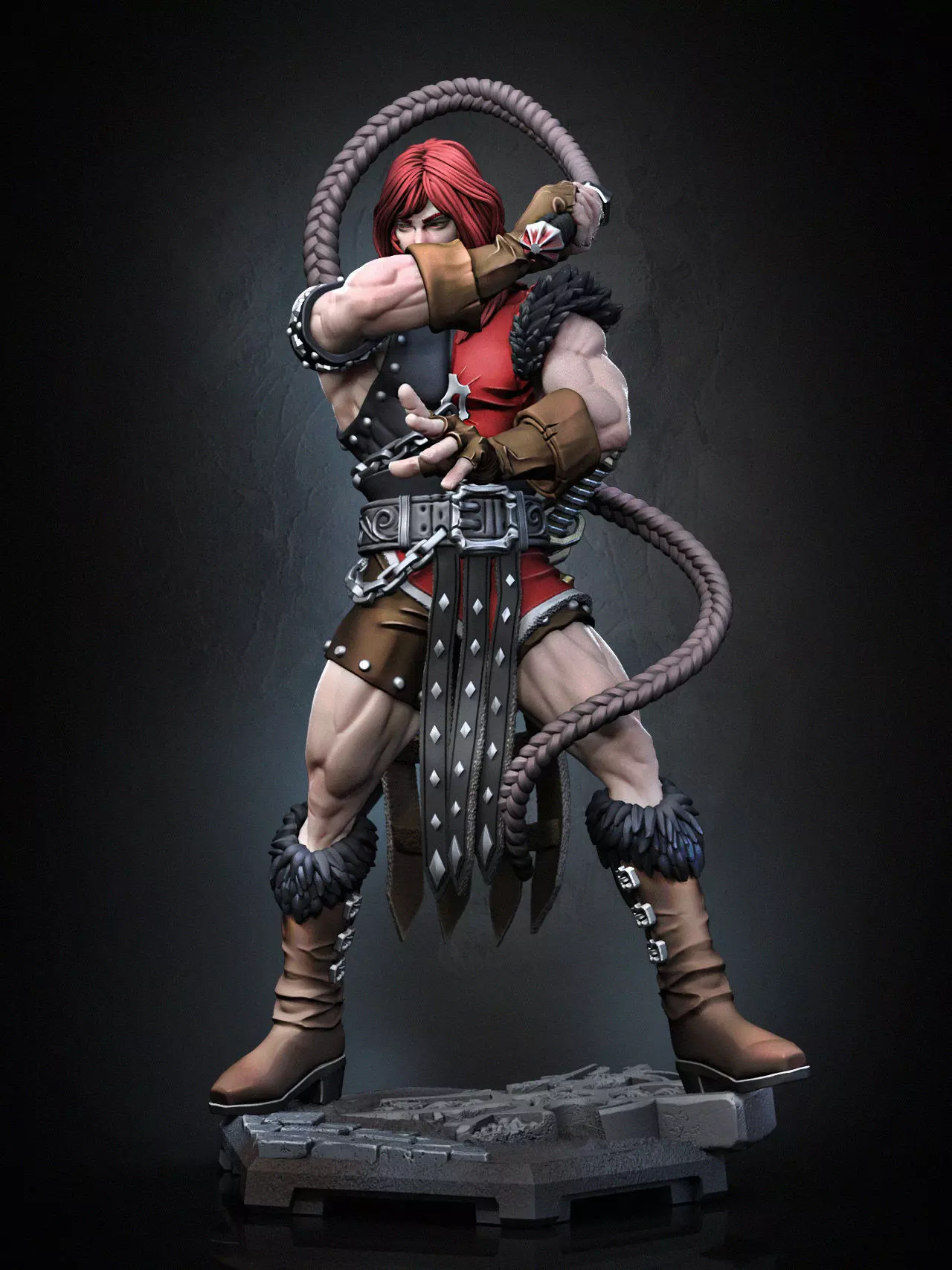 Simon Belmont Chronicles 3D print model_6