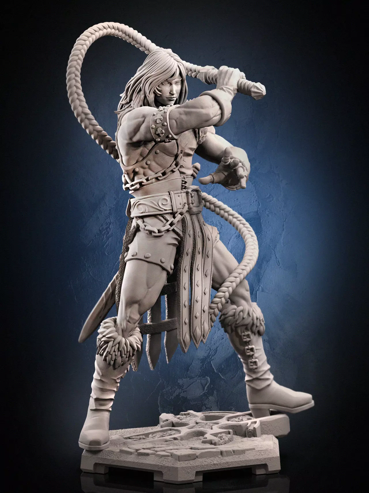 Simon Belmont Chronicles 3D print model_5