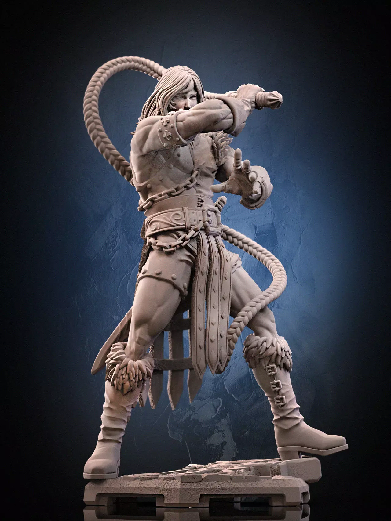 Simon Belmont Chronicles 3D print model_19