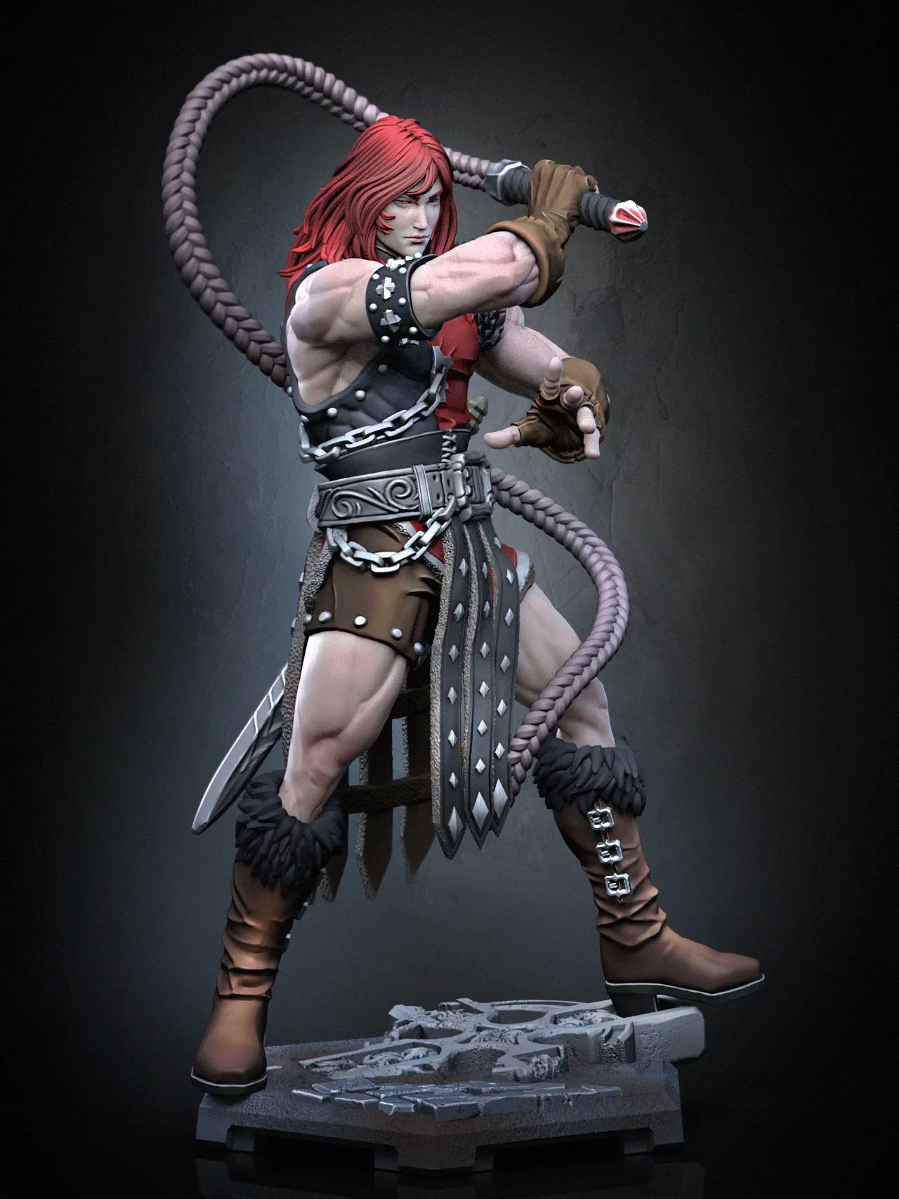 Simon Belmont Chronicles 3D print model_4