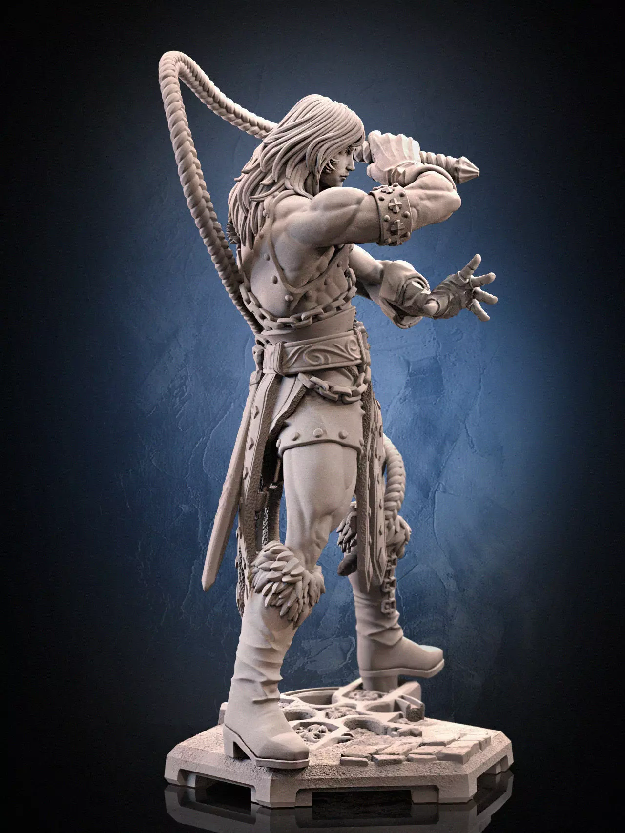 Simon Belmont Chronicles 3D print model_15