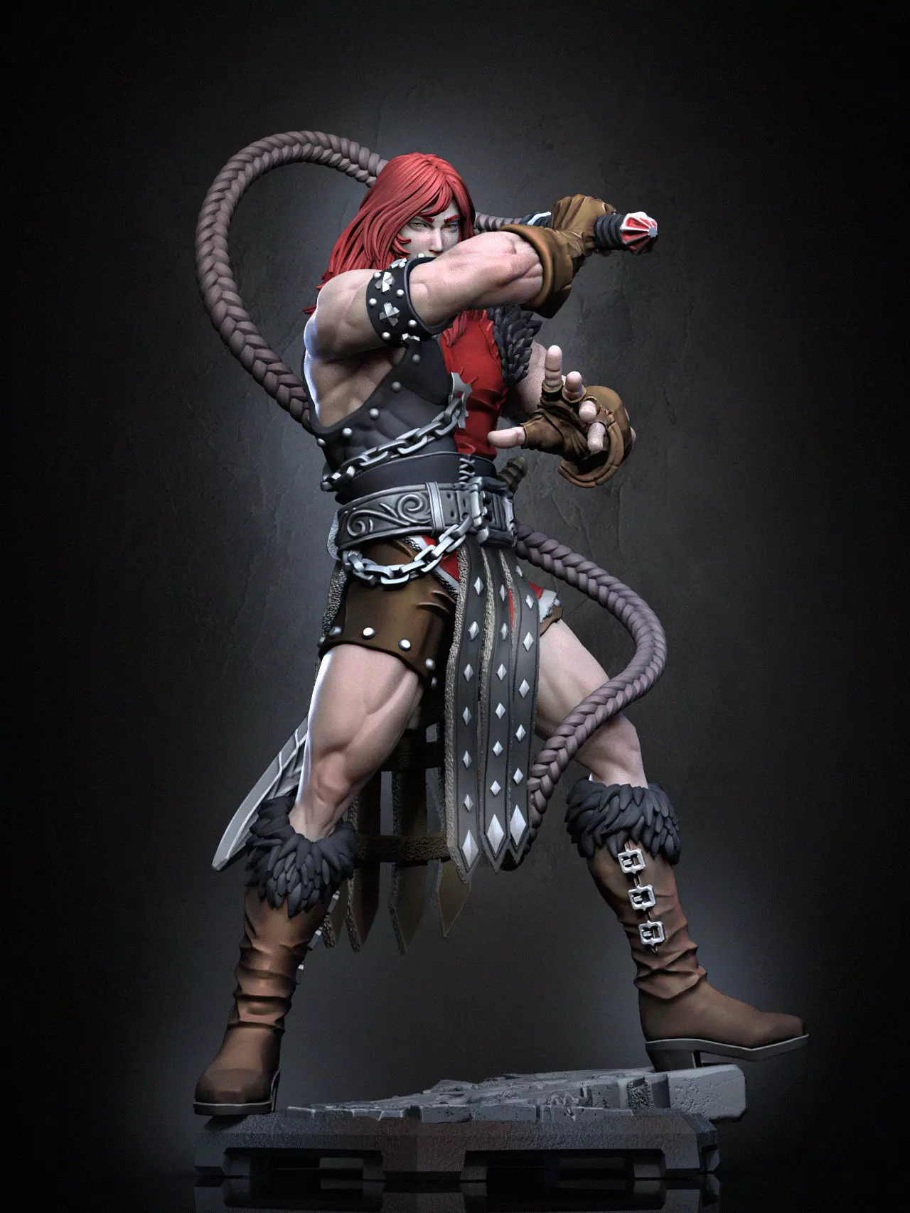 Simon Belmont Chronicles 3D print model_18
