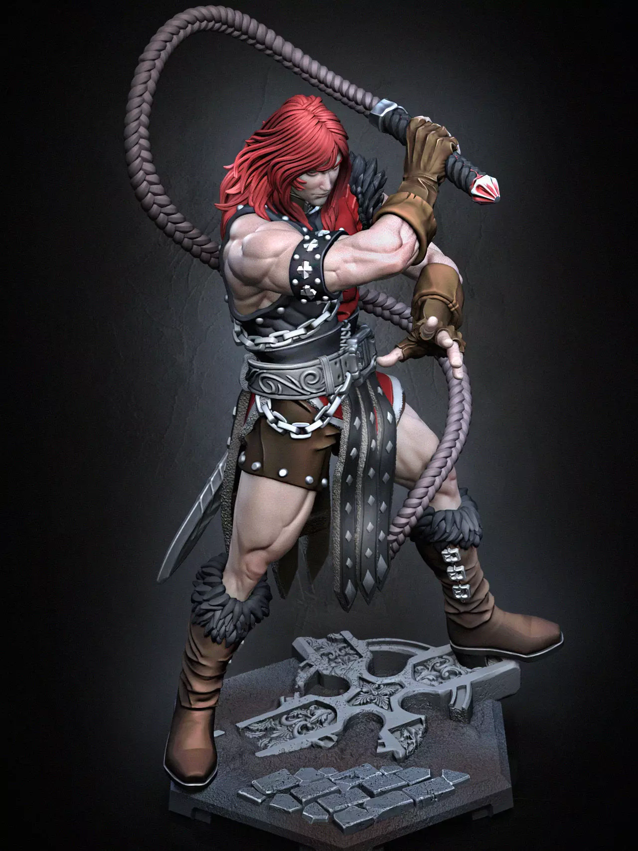 Simon Belmont Chronicles 3D print model_16