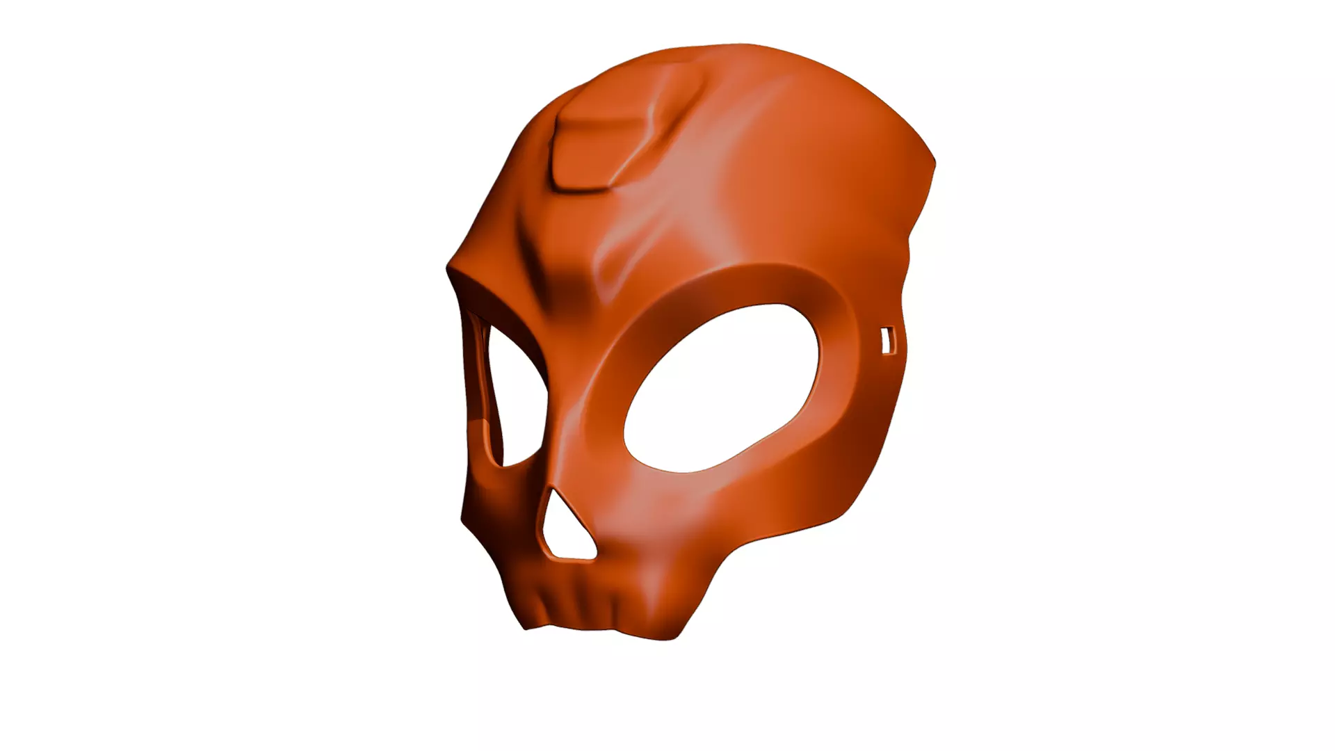 Alien Skull Cosplay Mask 3D Printable STL Head Scale Model 3D print model_2