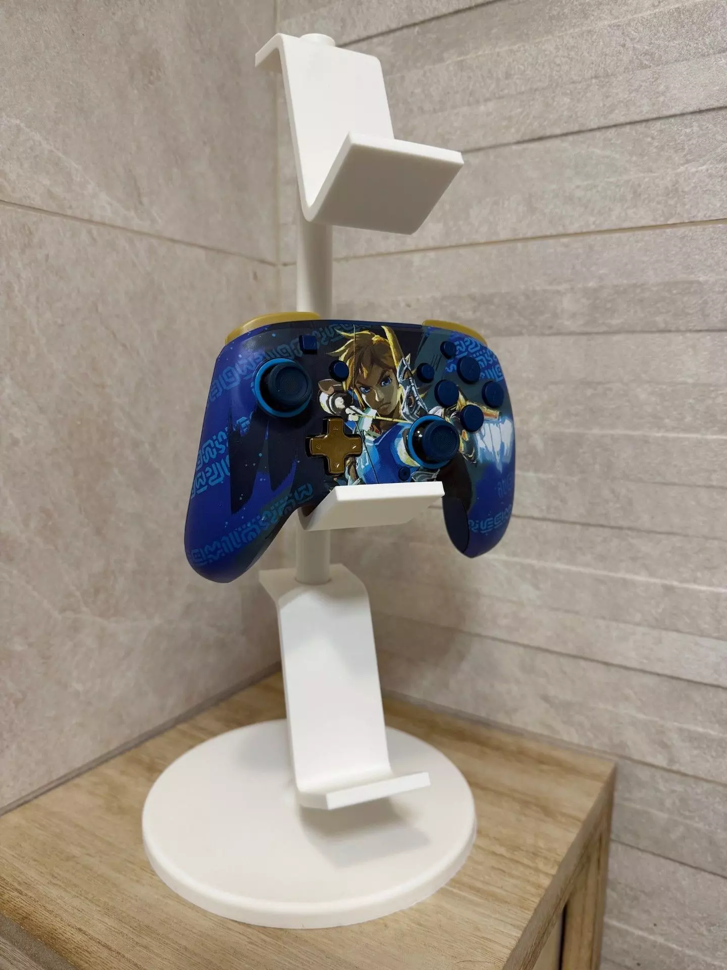 Universal Printable Controller Stand Two Size Versions 3D print model_15