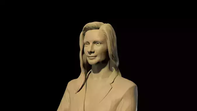Custom Realistic 3D Portrait Modeling Service 
