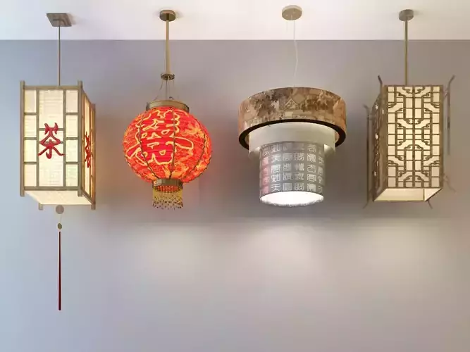 Chinese Hanging Lantern Collection