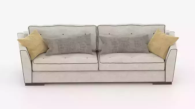 Sofa with Cushions