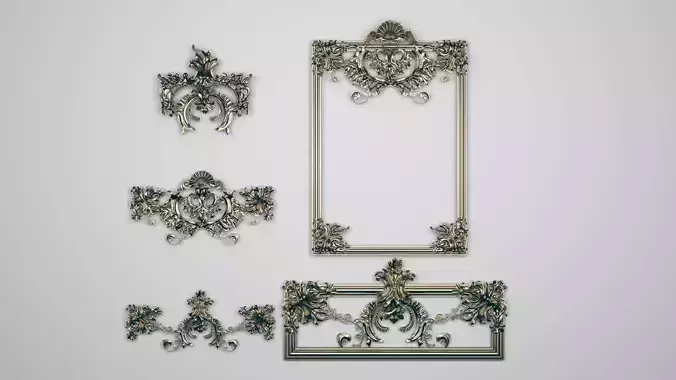 Forged Pattern Bracket Collection European Empire Style