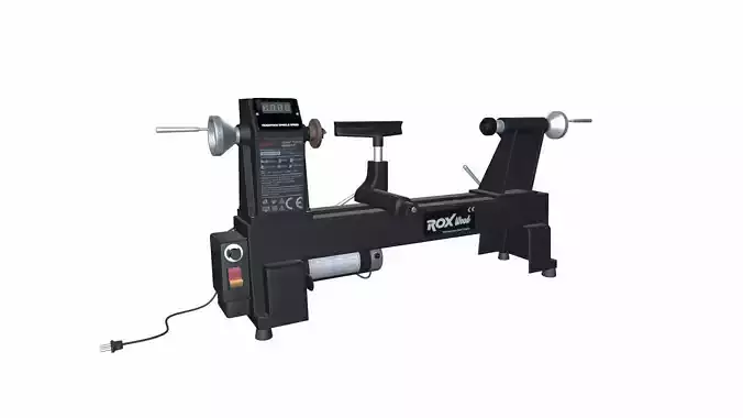 Lathe Machine - Rox Wood 0179