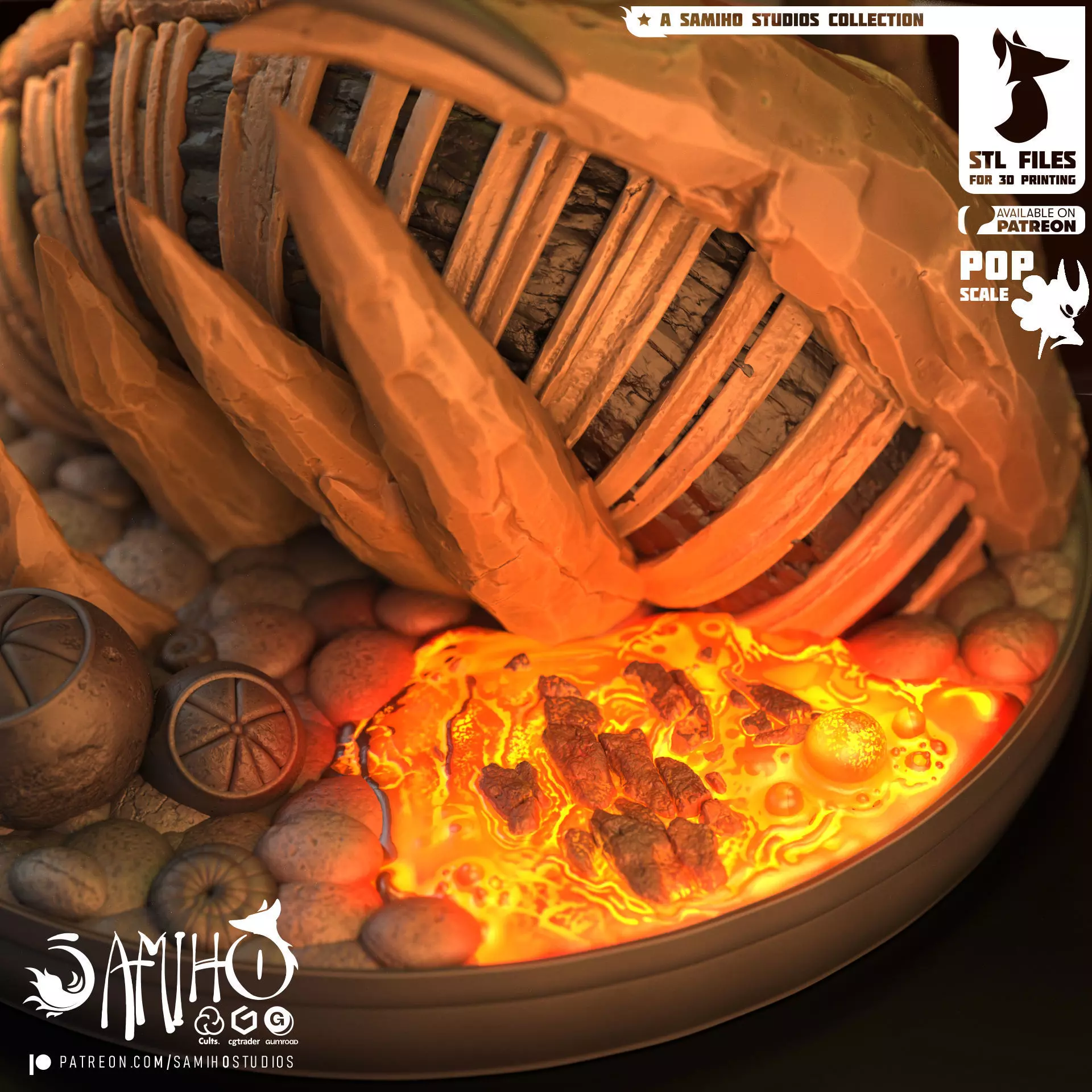 Samiho Studios - Hornet Silksong - STLs ready for printing 3D print model_7