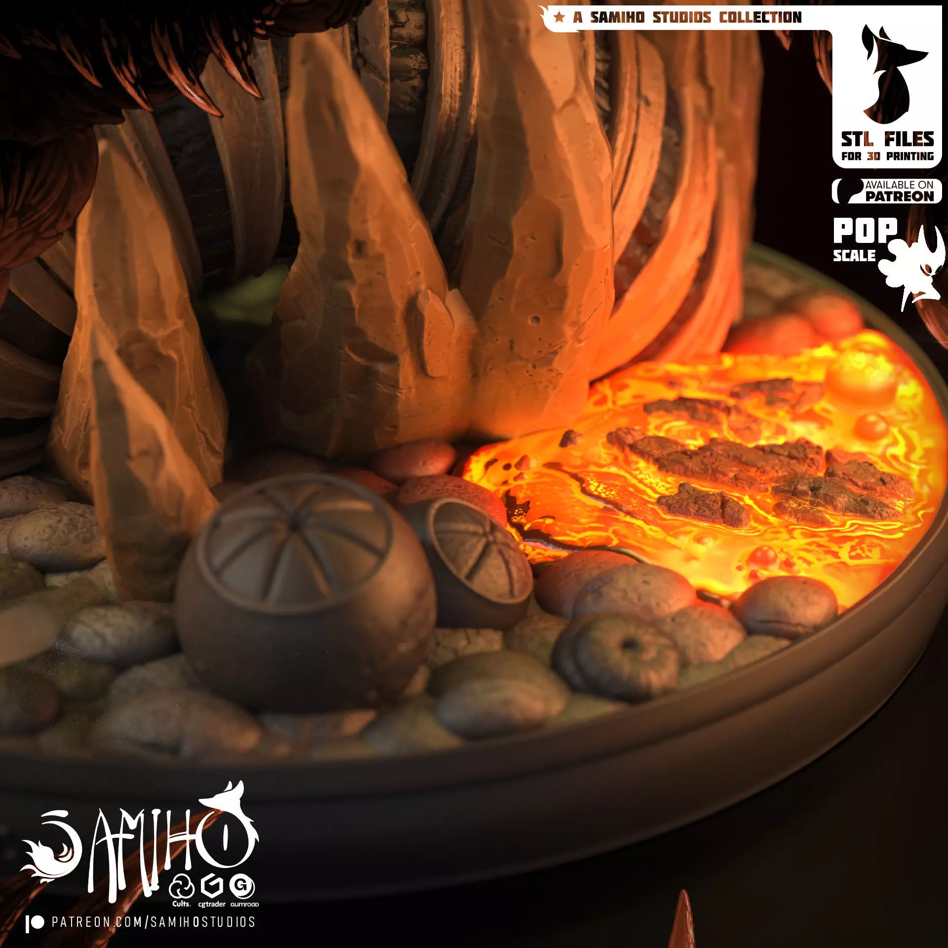 Samiho Studios - Hornet Silksong - STLs ready for printing 3D print model_6