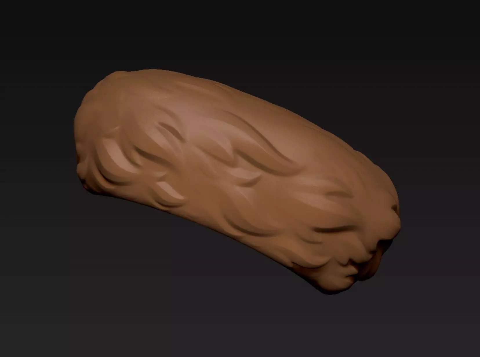 Fur Cap 3D print model_5