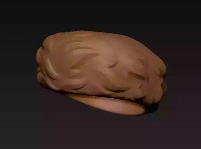 Fur Cap 3D print model