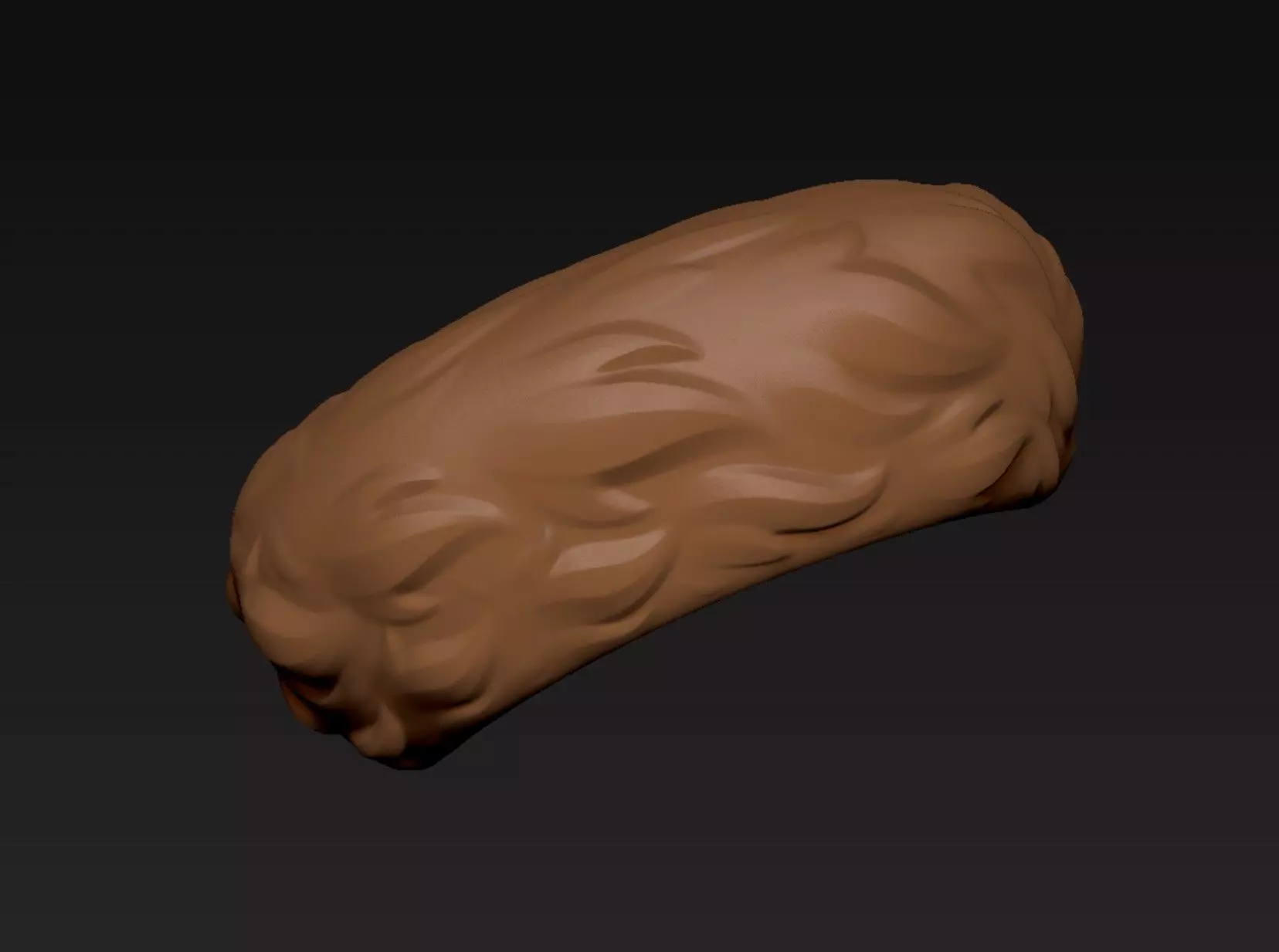 Fur Cap 3D print model_2