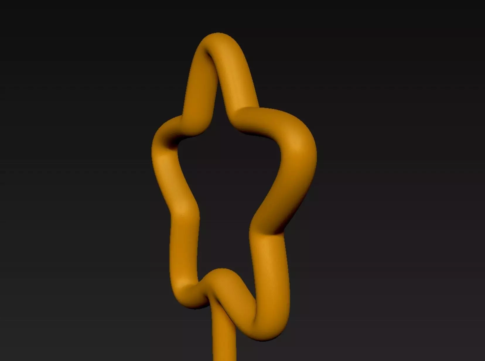 Star Wand 3D print model_4