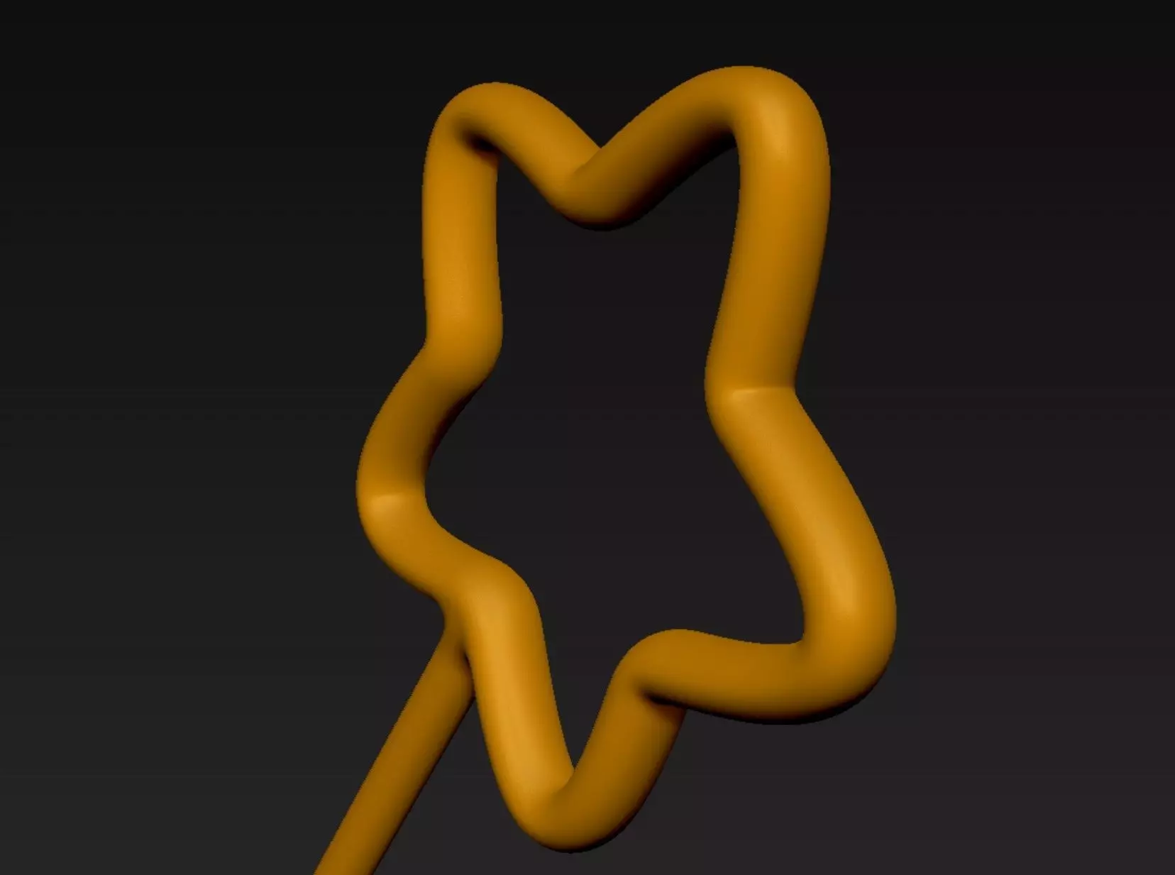 Star Wand 3D print model_6