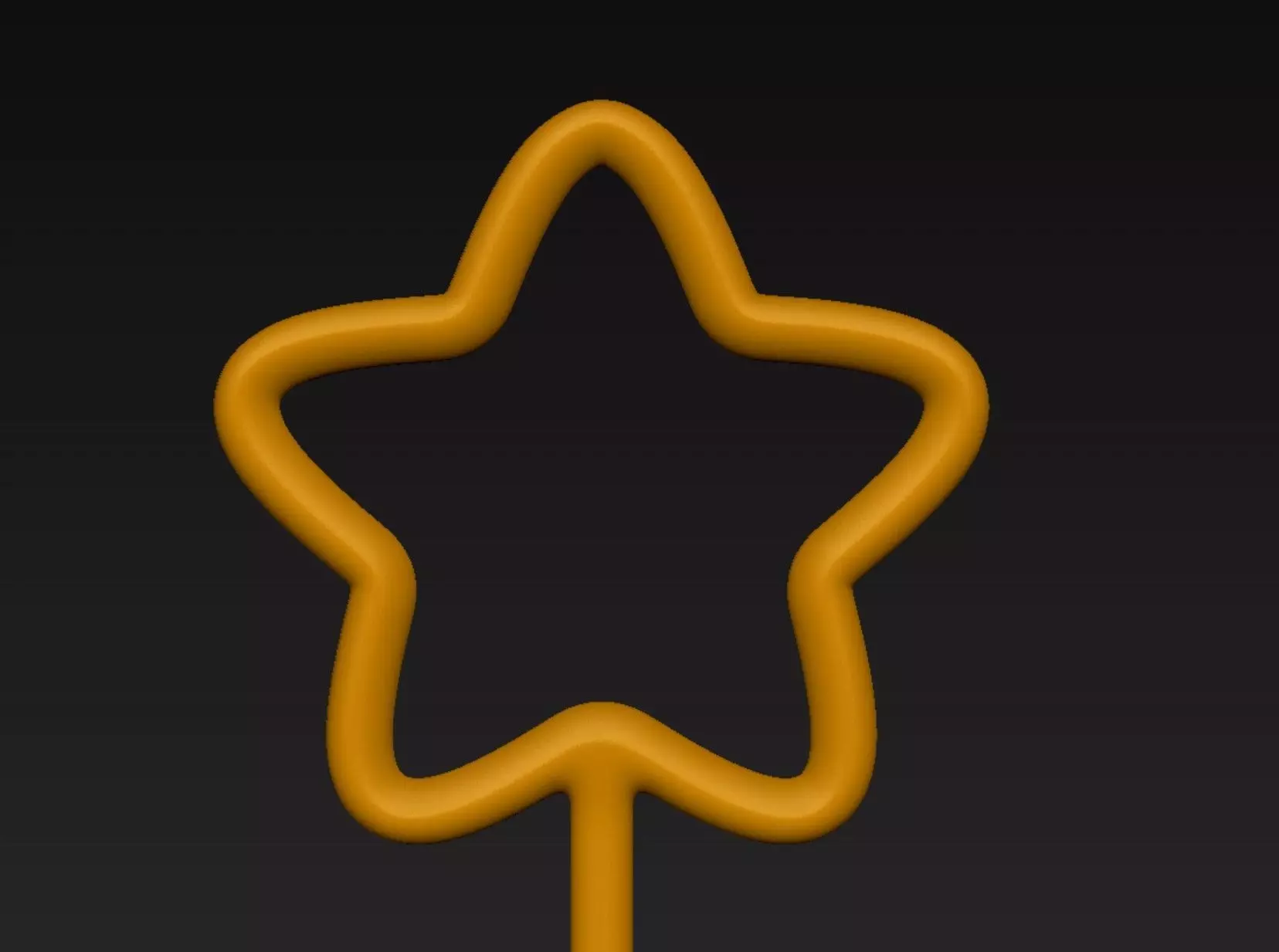 Star Wand 3D print model_5