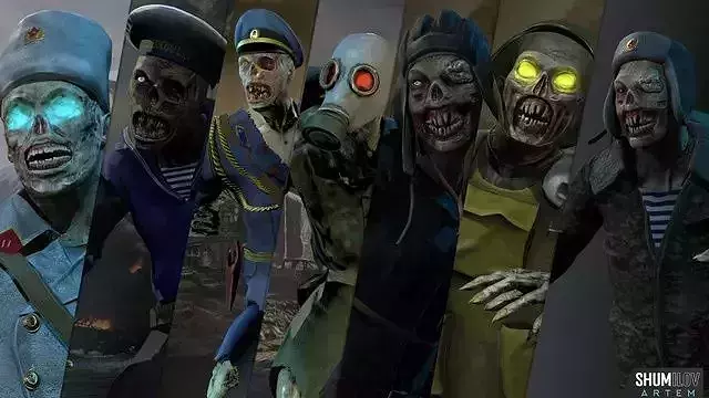 Soviet Zombie Soldier Pack for UE4UE5