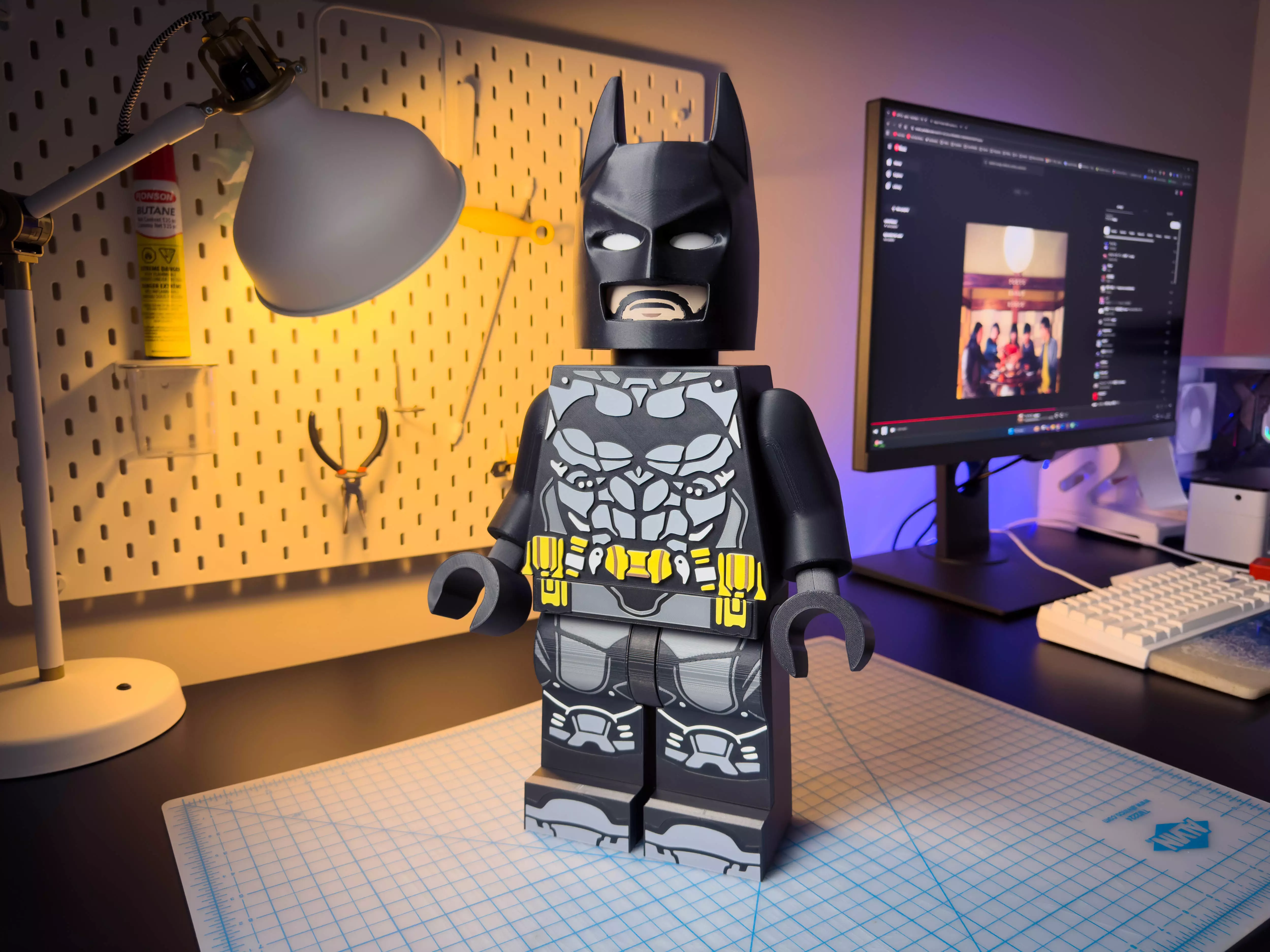 Batman Modular Figure The Dark Knight Rises 3D print model_0