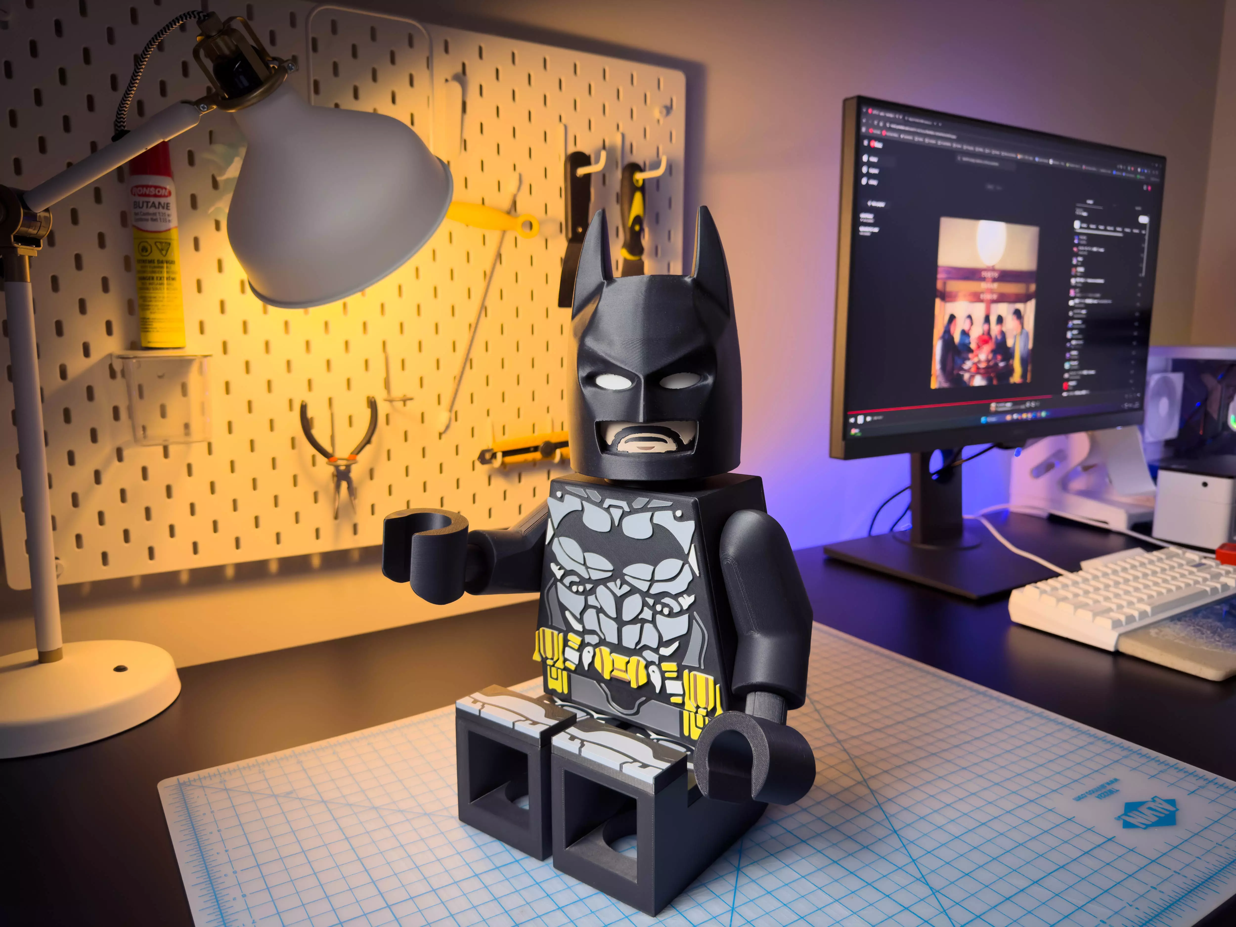 Batman Modular Figure The Dark Knight Rises 3D print model_1