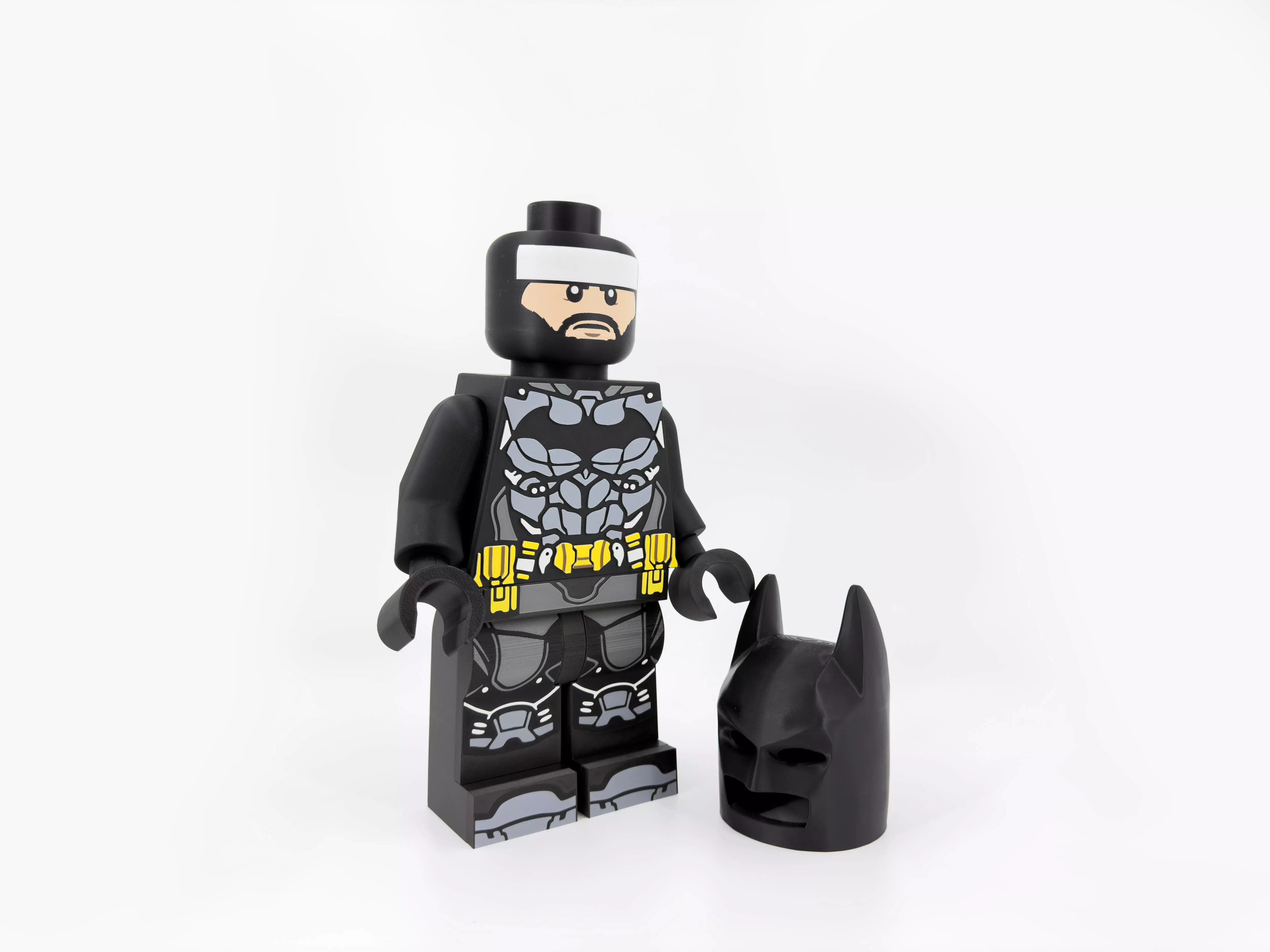Batman Modular Figure The Dark Knight Rises 3D print model_9