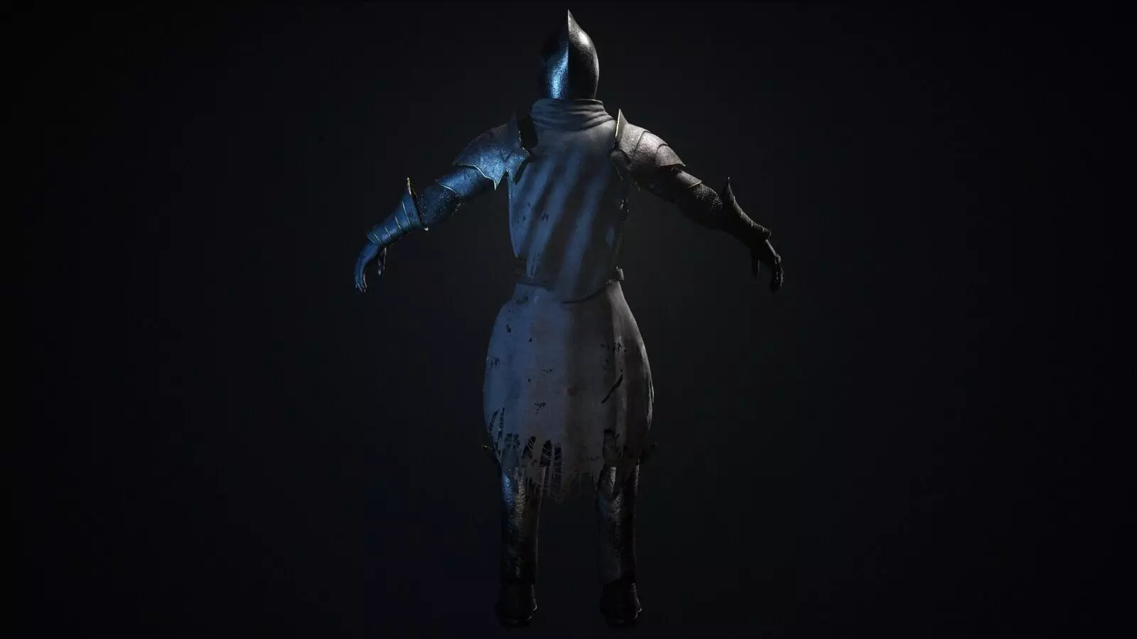 Sci-Fi Cityscape Modular Environment Low-poly 3D model_1