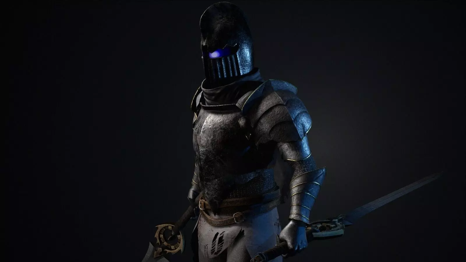 Sci-Fi Cityscape Modular Environment Low-poly 3D model_3