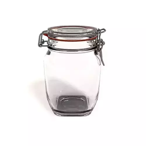 Glass Jar - medium