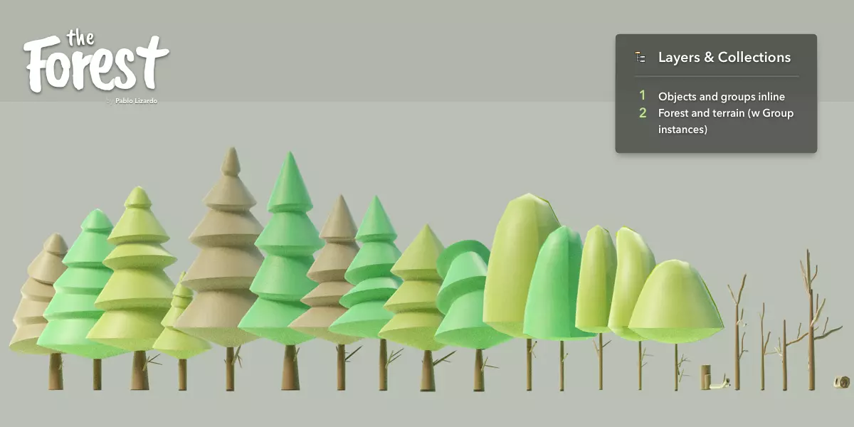 The Forest Free 3D model_2