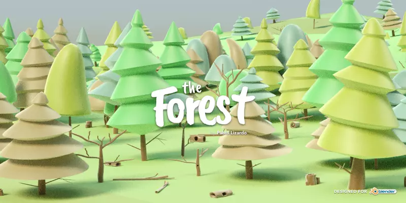 The Forest Free 3D model_0
