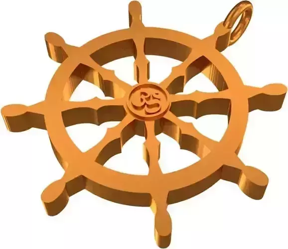 Dharmachakra Pendant