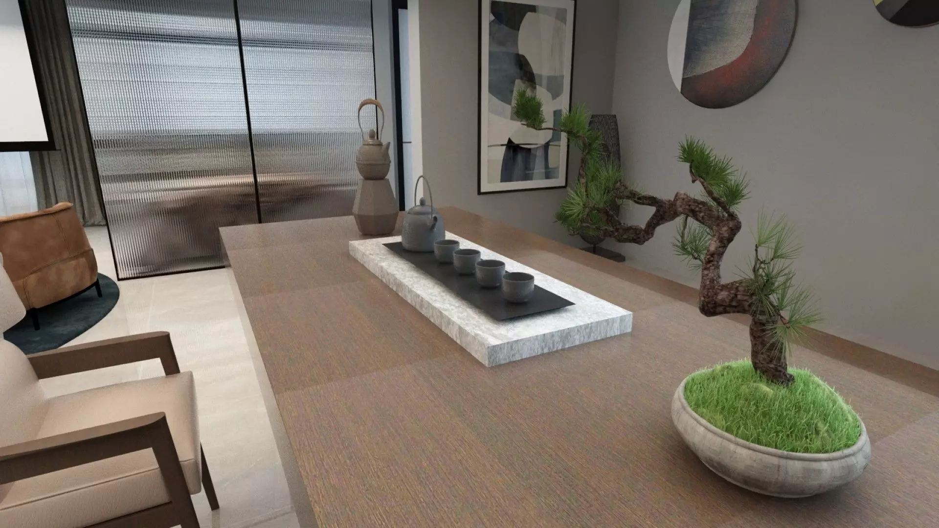 Studio Apartment Design 3D model_21