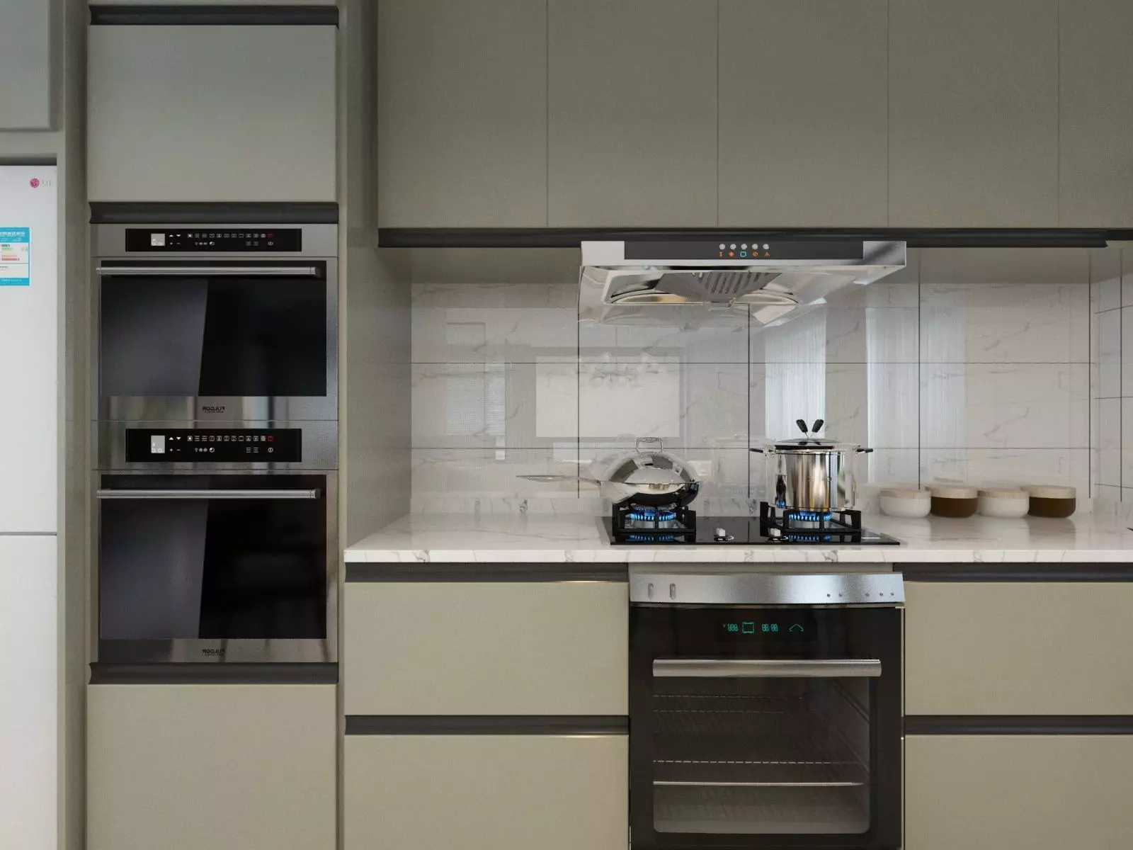 Studio Apartment Design 3D model_13