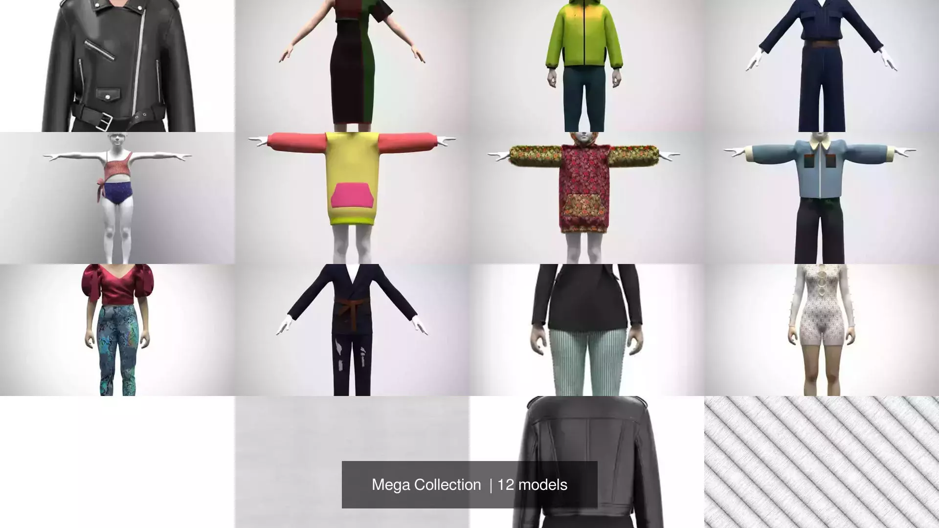 Mega Collection of 3d clothing _0