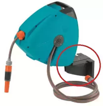 Wall-Mounted Hose Holder