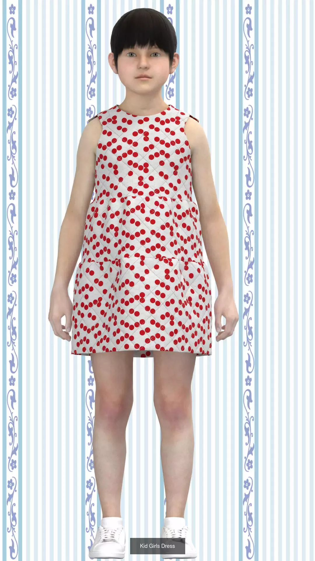 Kid boys and Girls 3d Clothing Mega Pack 3D Model Collection_15