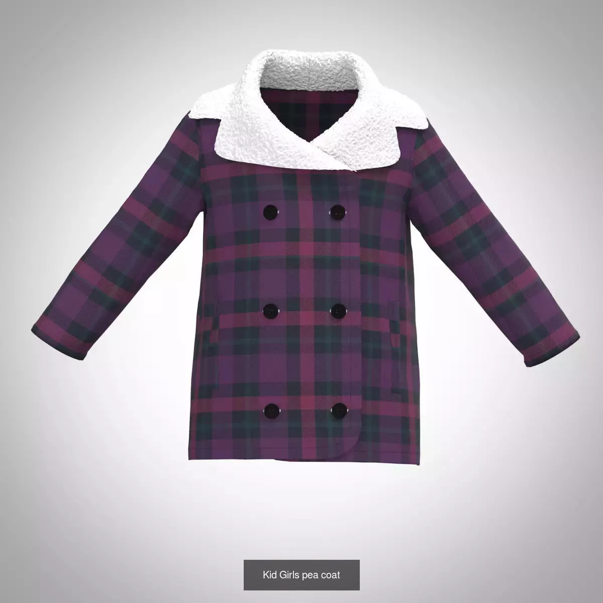 Kid boys and Girls 3d Clothing Mega Pack 3D Model Collection_13
